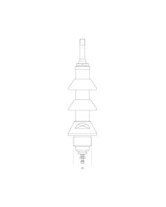 High Voltage Feed-thru Insulator - Standard NATO