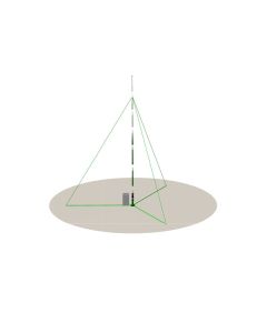 Land Stationary Element Antenna Kit – 150W - NO ATU – ground wire – stakes 
